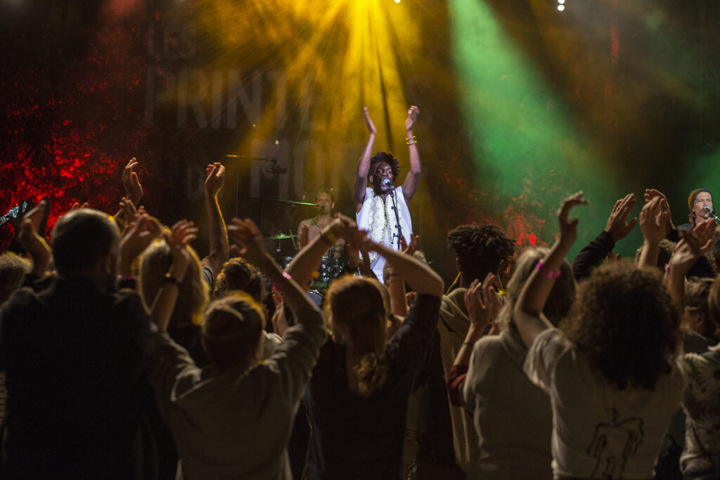 photo Jocelyn Balu et Burumba - festival Printemps du monde 2023 - Photo Zoé Lemonnier
