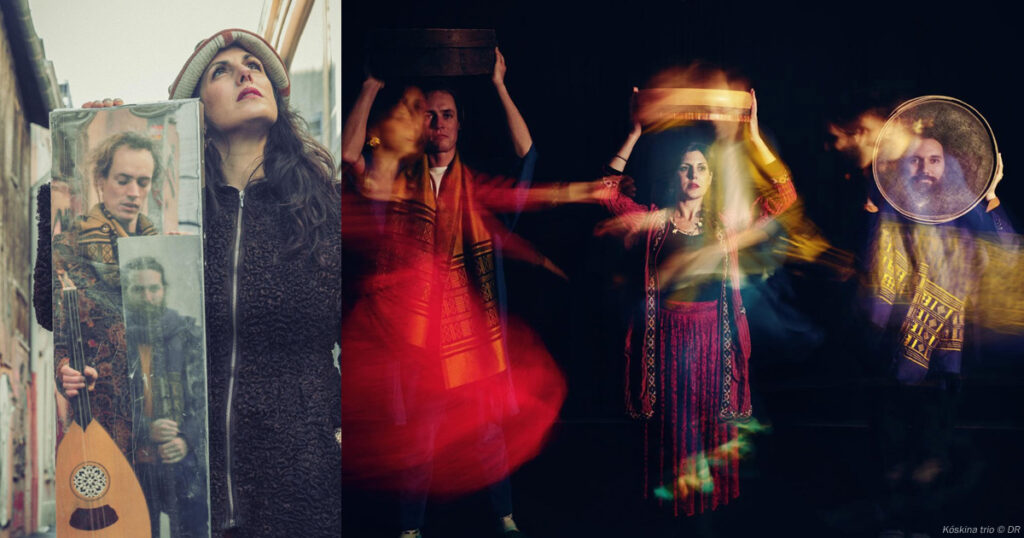 Kóskina trio - Julie Lobato « Le Son du cribble » © DR